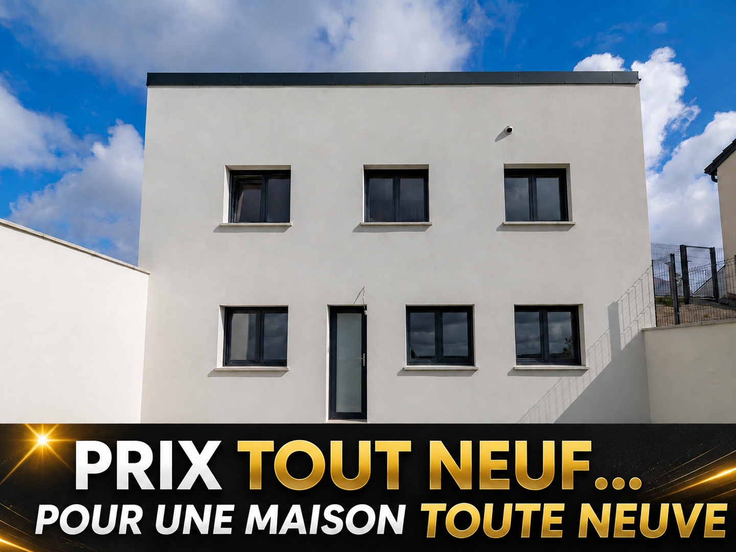 Maison NEUVE DISPONIBLE - Secteur résidentiel