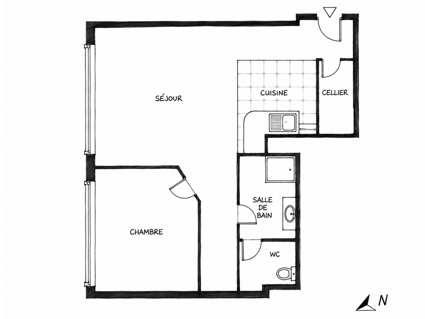 Appartement à vendre - 2 pièces - 47m2 - Sainte-Foy-Lès-Lyon (69110)