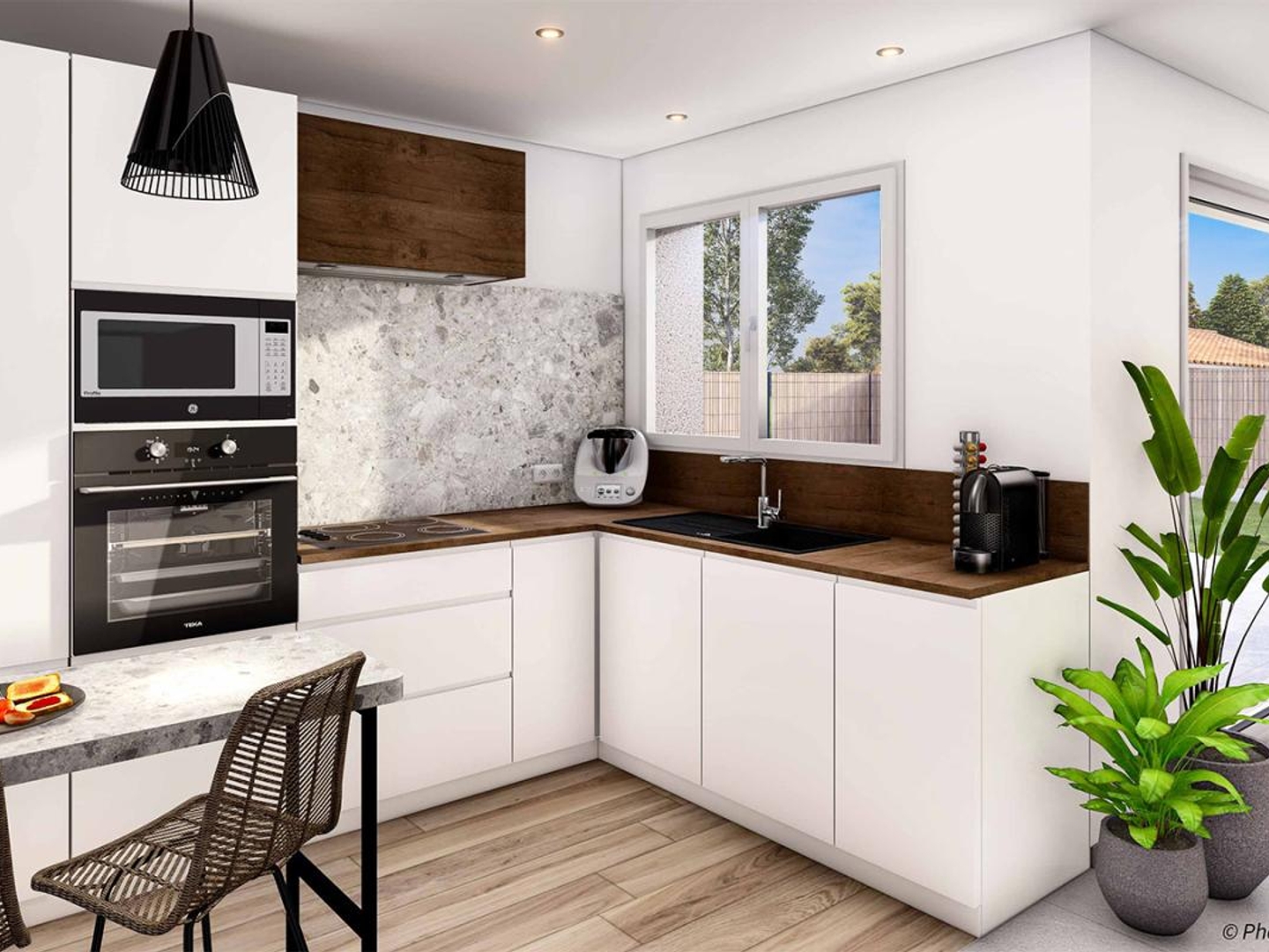 Terrain + maison 74 m²