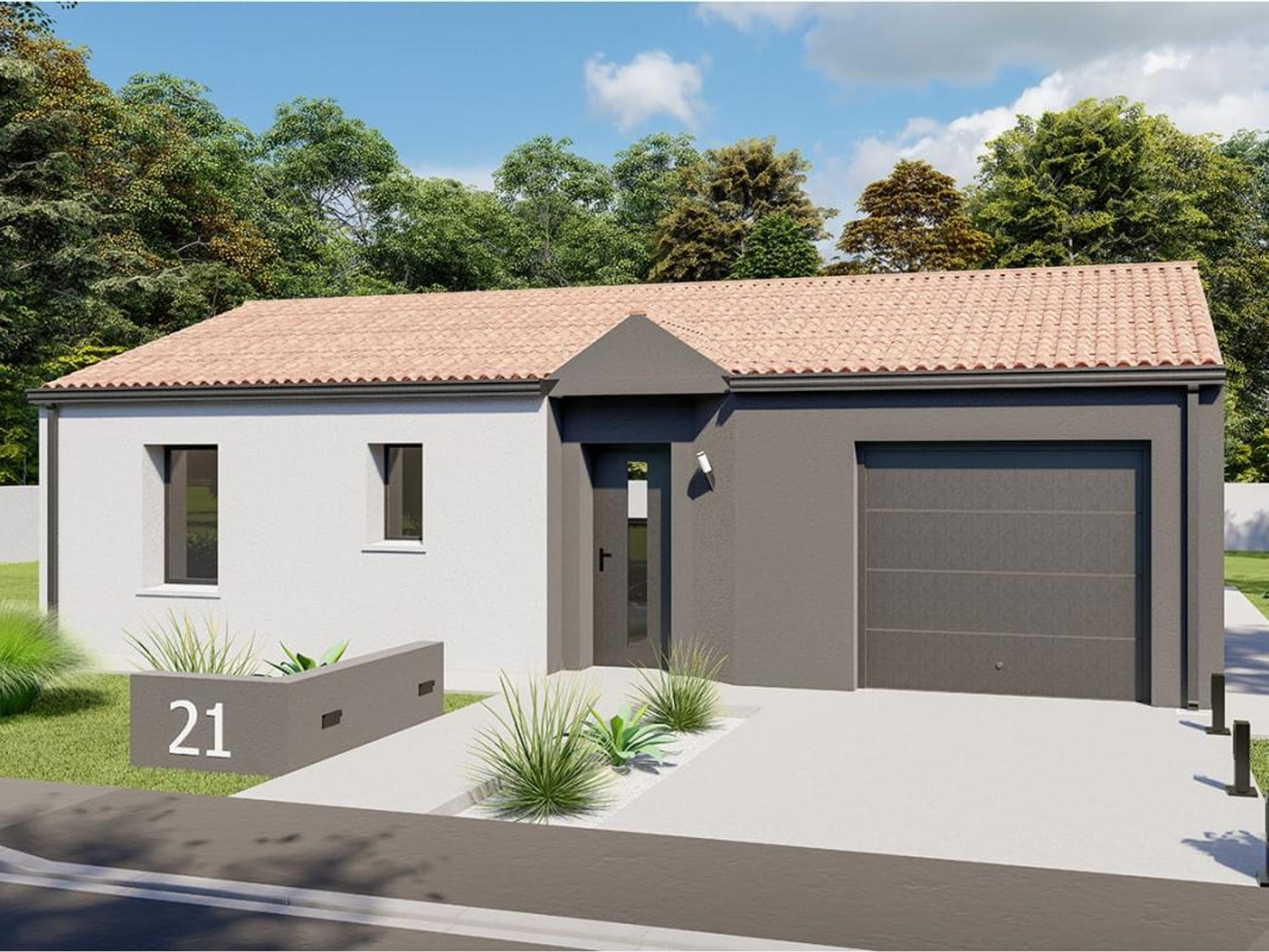 Maison à vendre - 74m2 - Les Magnils-Reign... (85400)