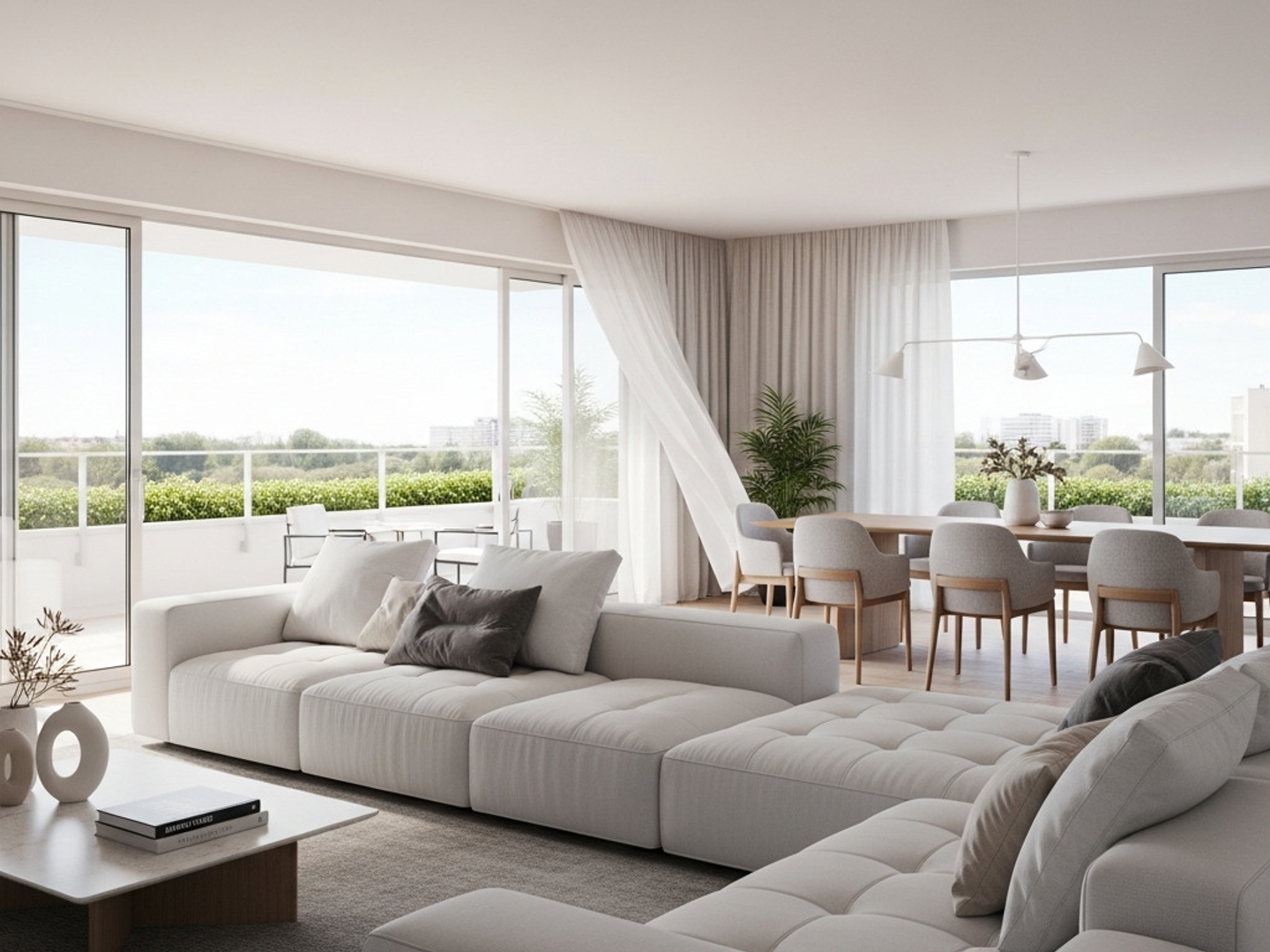 4 PIÈCES de 86m² + UN BALCON + PARKING - BERCK