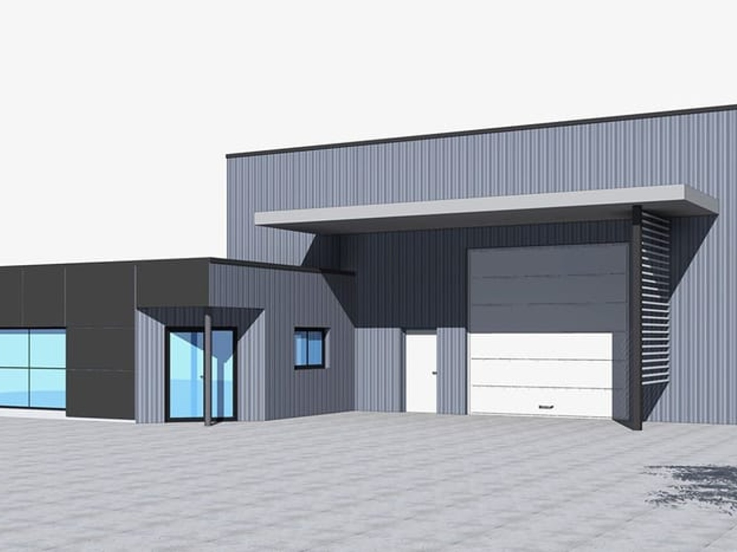 Immeuble industriel 3800 m²