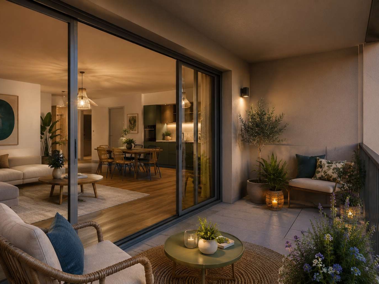 Appartement 3 pièces 64 m²