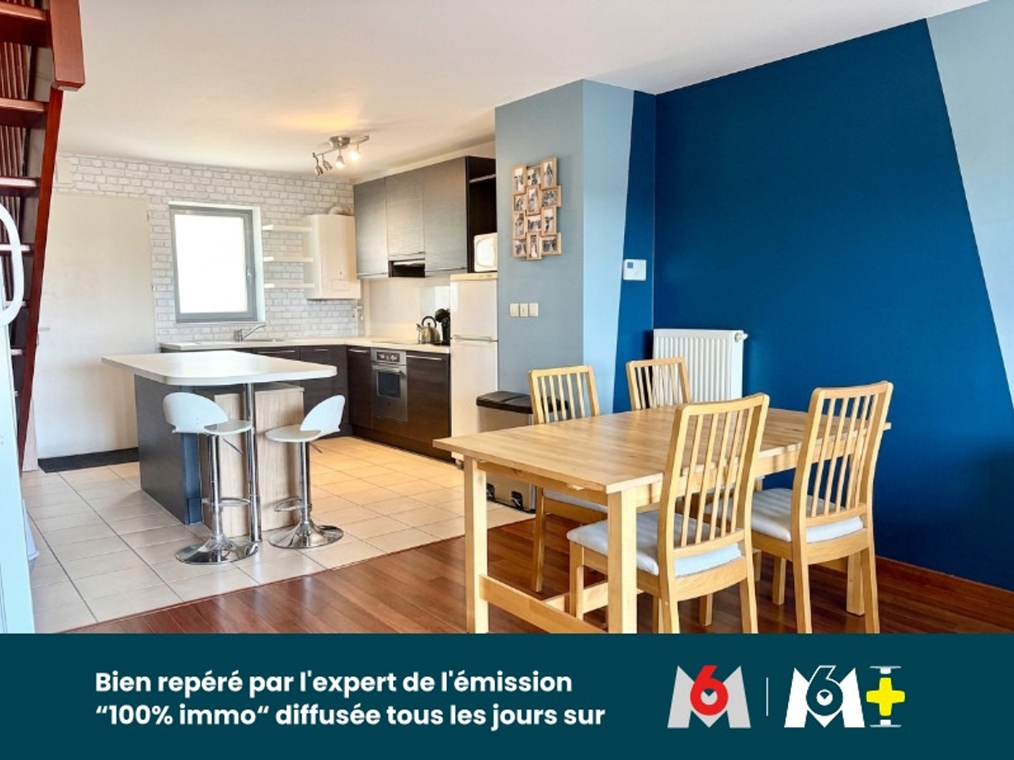 Appartement T4 en duplex avec terrasse, stationnement sécurisé et cave - Saint-Herblain bourg - 3 chambres
