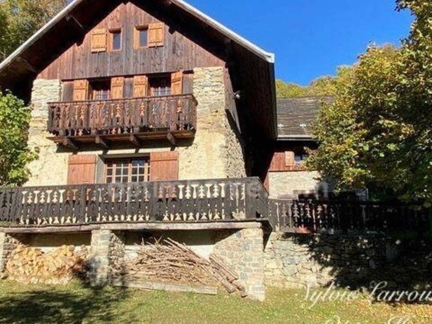 ALBIEZ-LE-JEUNE - MAISON INDIVIDUELLE EN PIERRE - GRAND TERRAIN - VUE PANORAMIQUE MONTAGNES