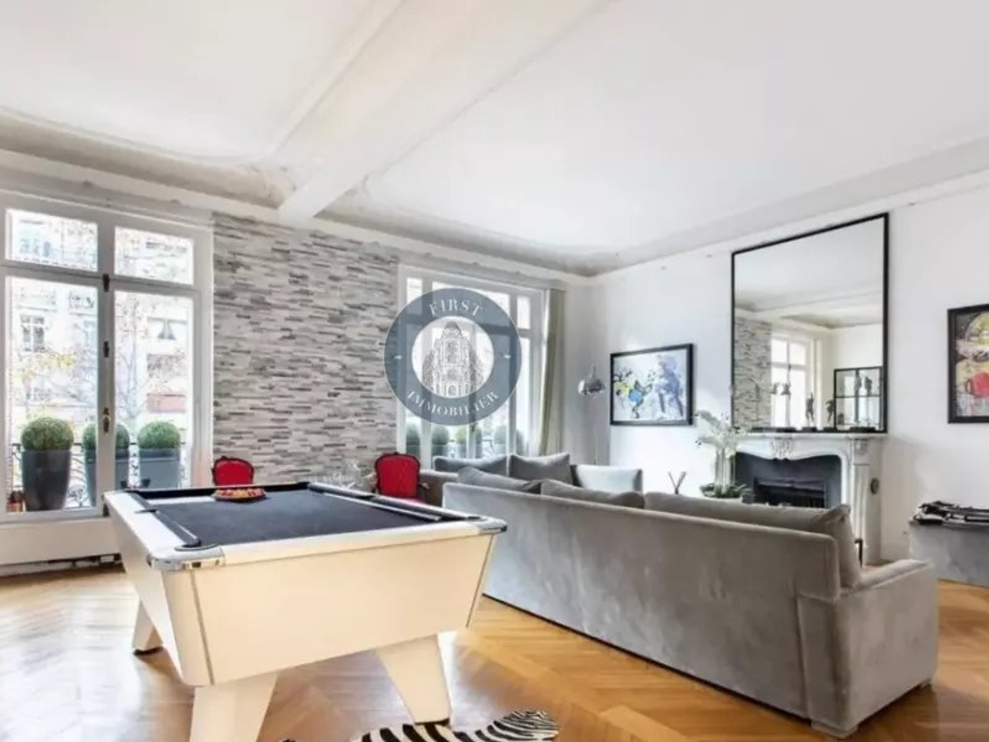 Appartement à vendre - 6 pièces - 193m2 - Paris 16e (75016)