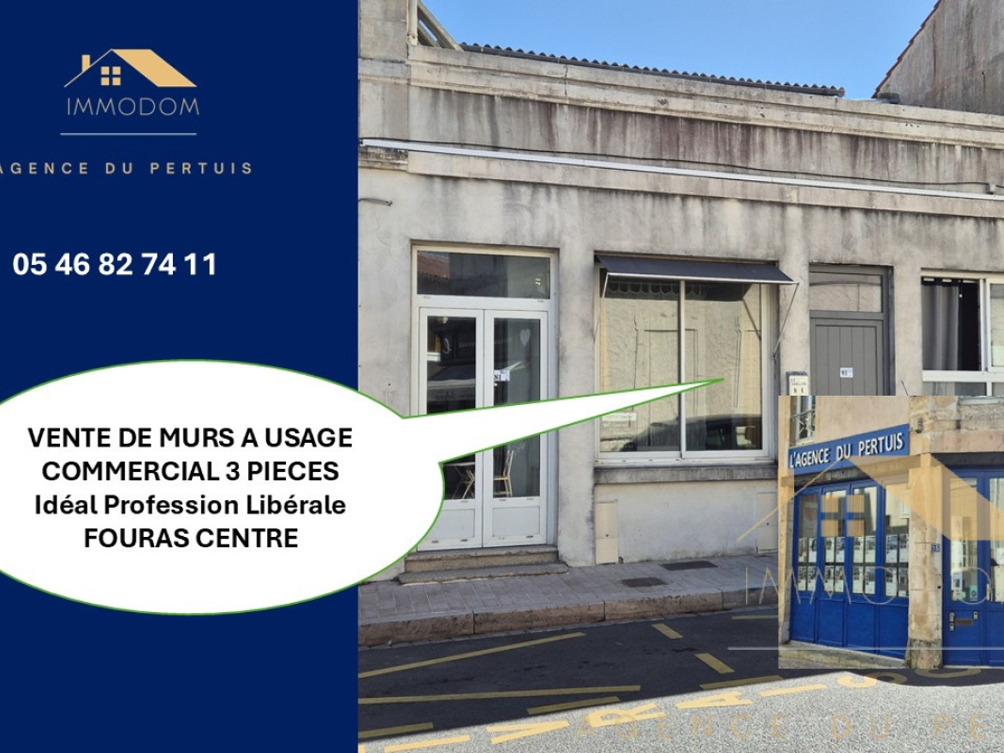 VENTE DE MURS PROFESSIONNELS