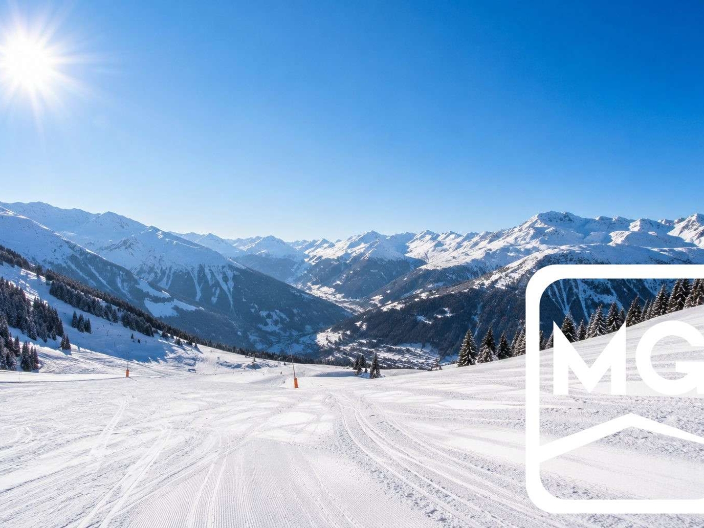 Vente restaurant arrivée/départ skis aux pieds 73
