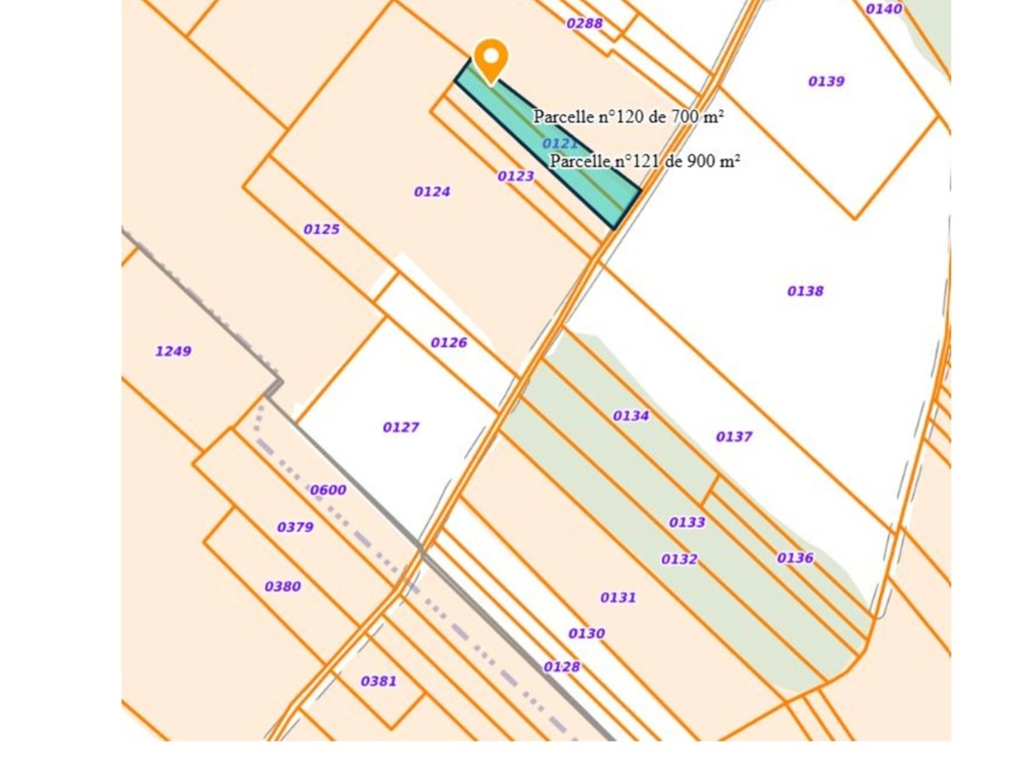 Terrain à vendre - 900m2 - Cazouls-D'hérault (34120)