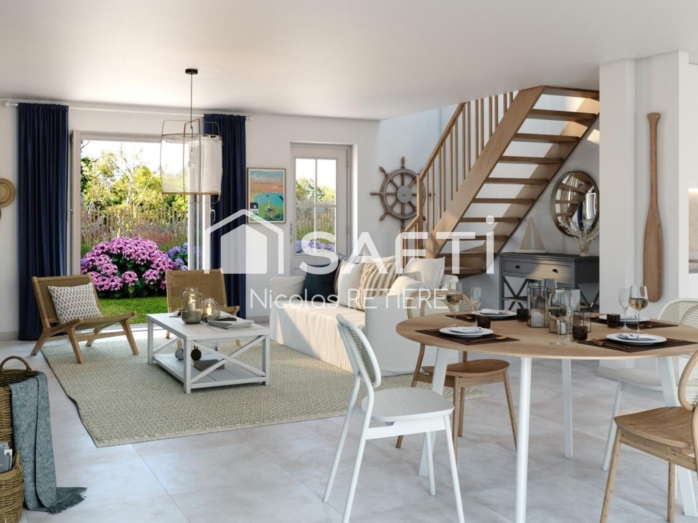 Maison à vendre - 4 pièces - 91m2 - Le Palais (56360)