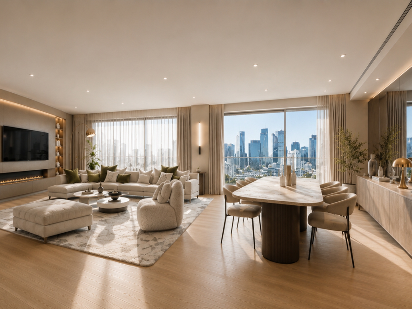 T4 DERNIER ETAGE! TERRASSE VUE SKYLINE!