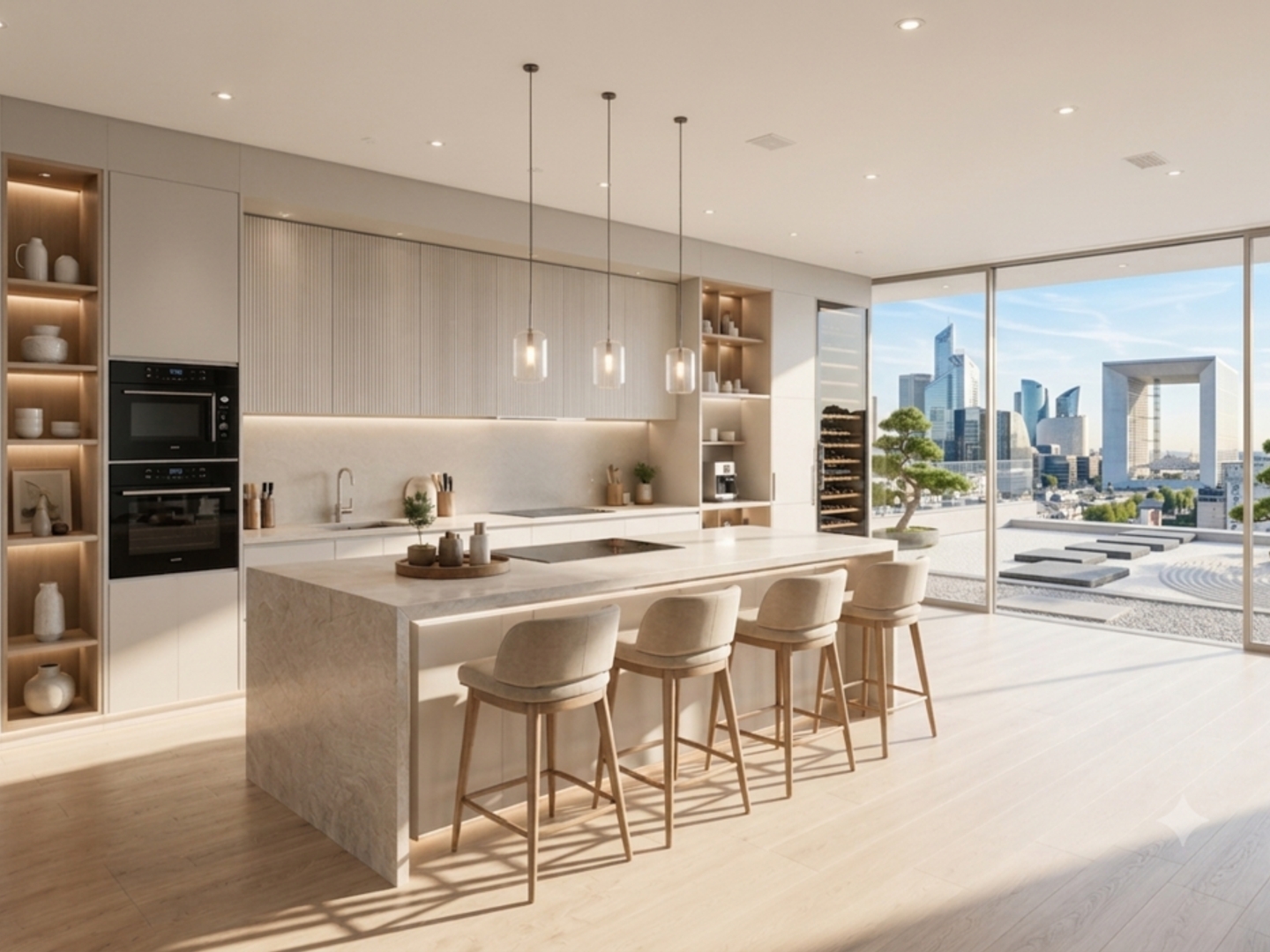 Appartement à vendre - 4 pièces - 75m2 - Courbevoie (92400)