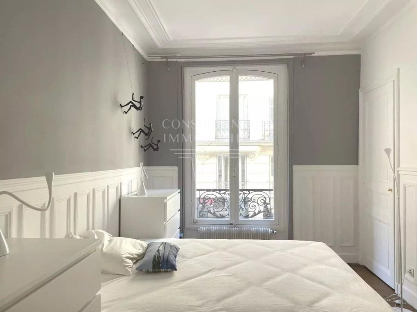 Appartement à vendre - 3 pièces - 59m2 - Paris 16e (75016)