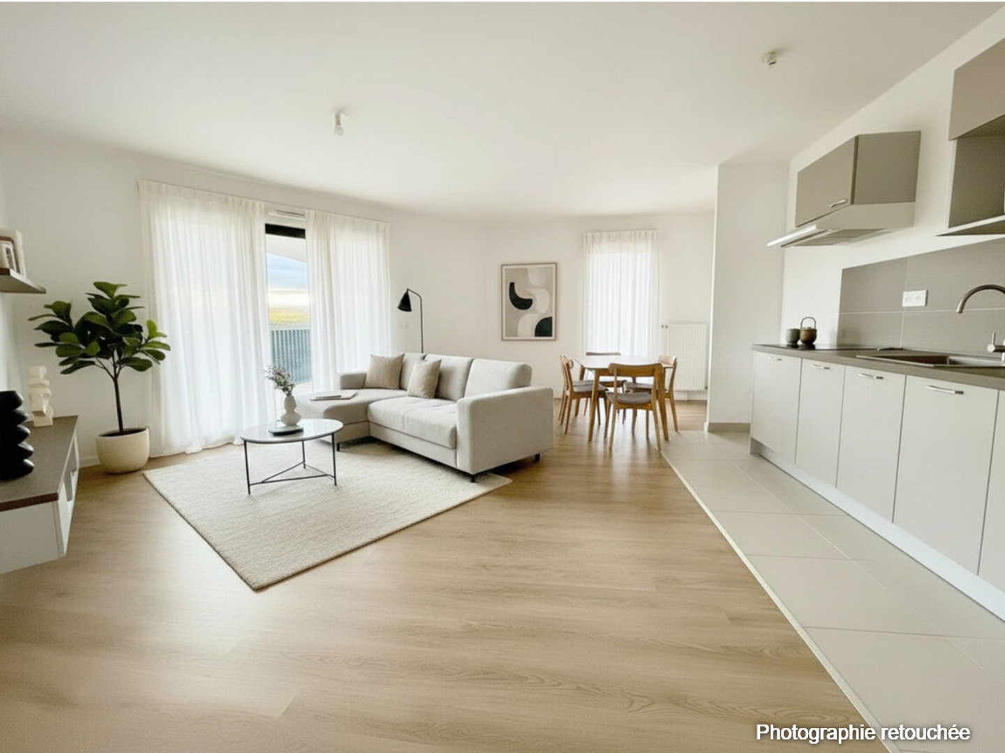Appartement Bussy Saint Georges 4 pièce(s) 78 m2 + terrasse