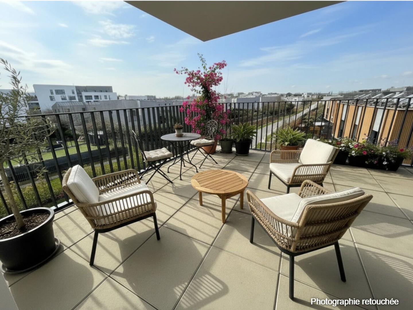 Appartement à vendre - 4 pièces - 78m2 - Bussy-Saint-Georges (77600)