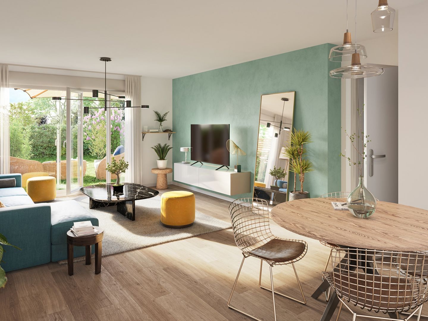Appartement à vendre - 2 pièces - 45m2 - Saint-Ferréol (74210)