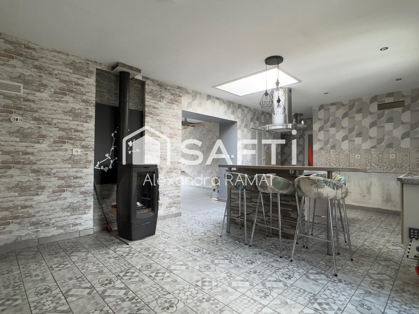 Maison à vendre - 6 pièces - 143m2 - Izel-Lès-Équerchin (62490)