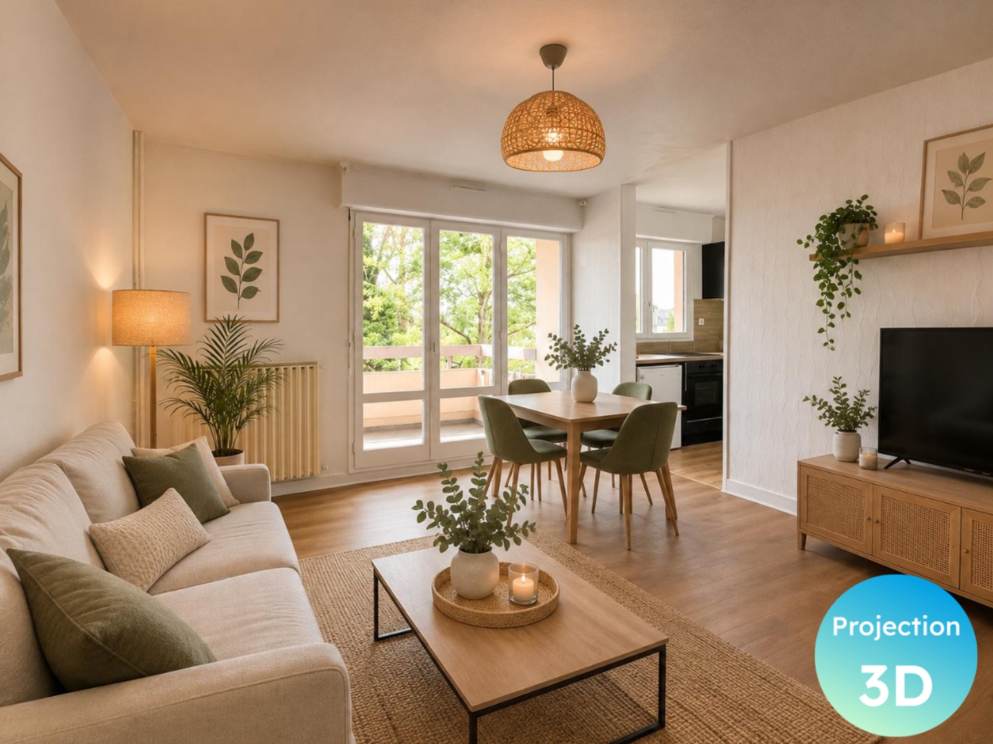Appartement à vendre - 2 pièces - 35m2 - Saint-Brieuc (22000)