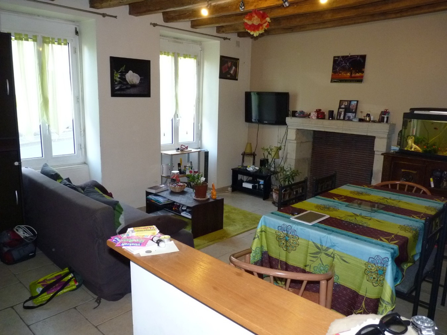 Maison 2 chambres avec jardin