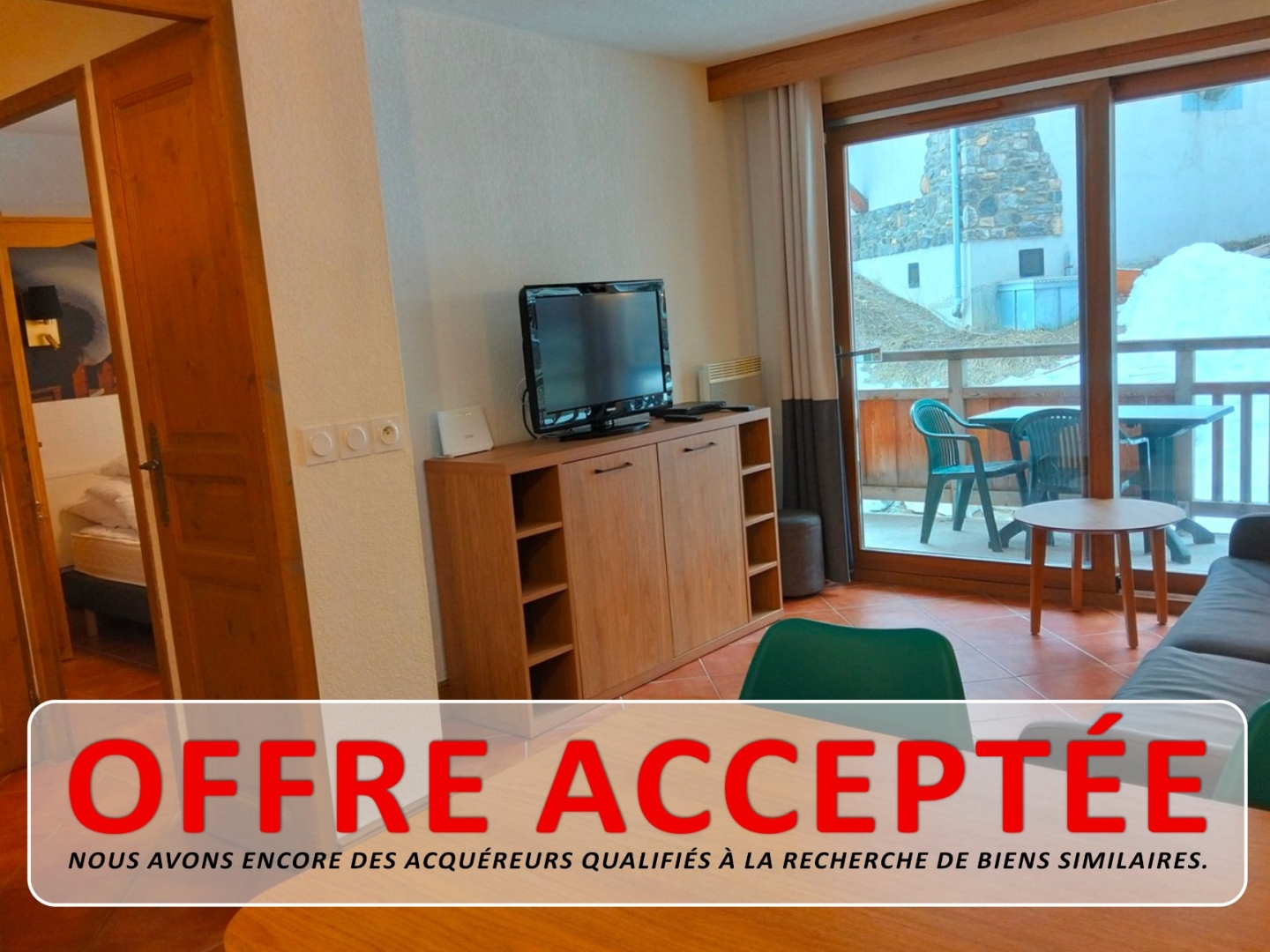 T2 pied piste 5ans+six mois avant pleine propriété