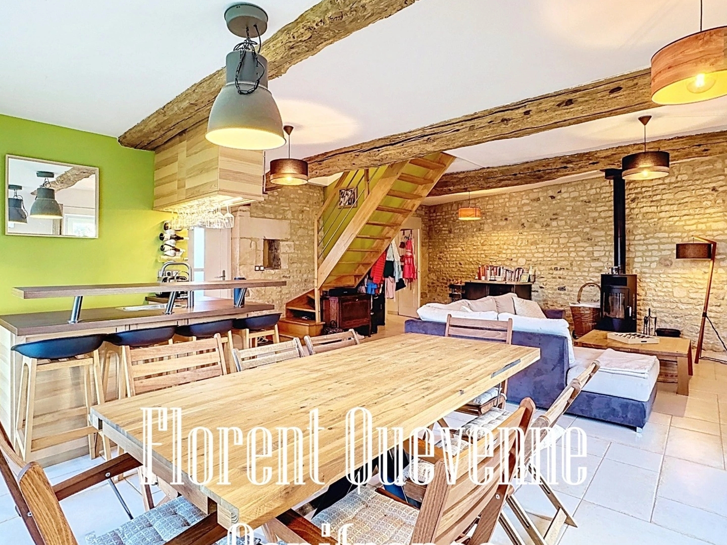 Maison à vendre - 7 pièces - 142m2 - Estrées-La-Campagne (14190)