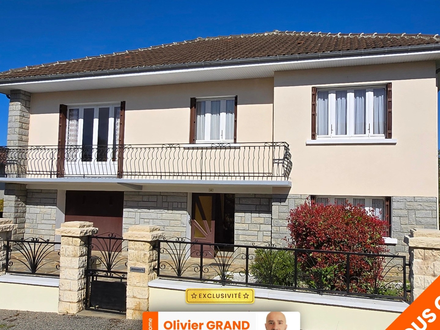 MAISON 6P + GARAGE + JARDIN - CENTRE-BOURG - PROCHE COMMODITES