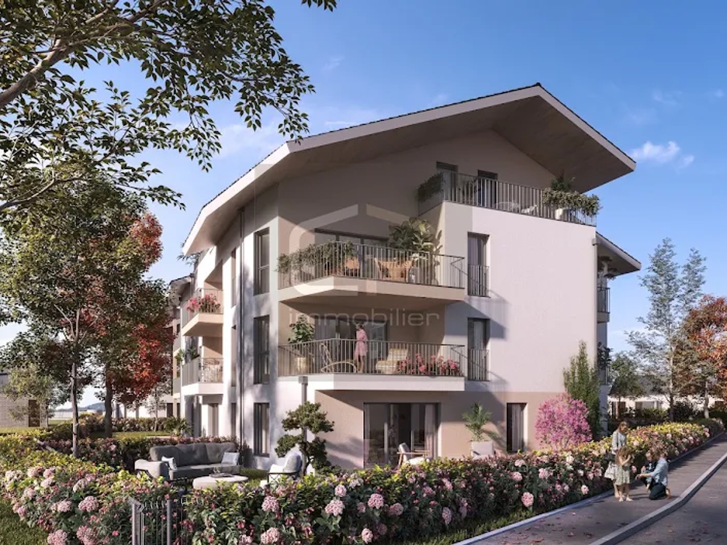 Appartement à vendre - 3 pièces - 72m2 - Saint-Félix (74540)