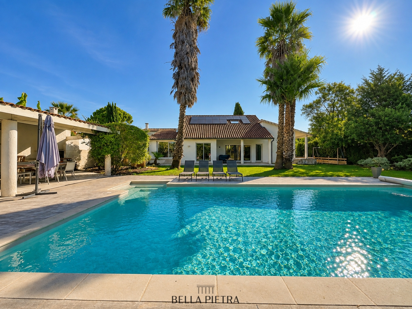 SUSSARGUES - MAISON 180 M2 - 4 CHAMBRES - PISCINE - CALME ABSOLU