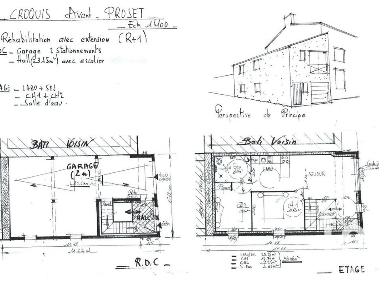 Vente garage 66 m²