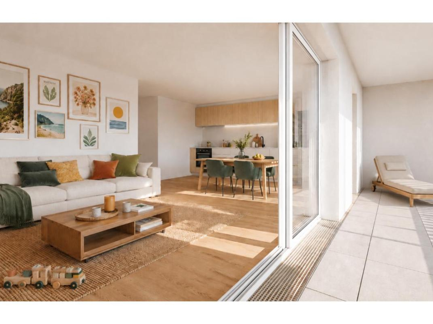 Appartement T4 de 87m² à Béziers