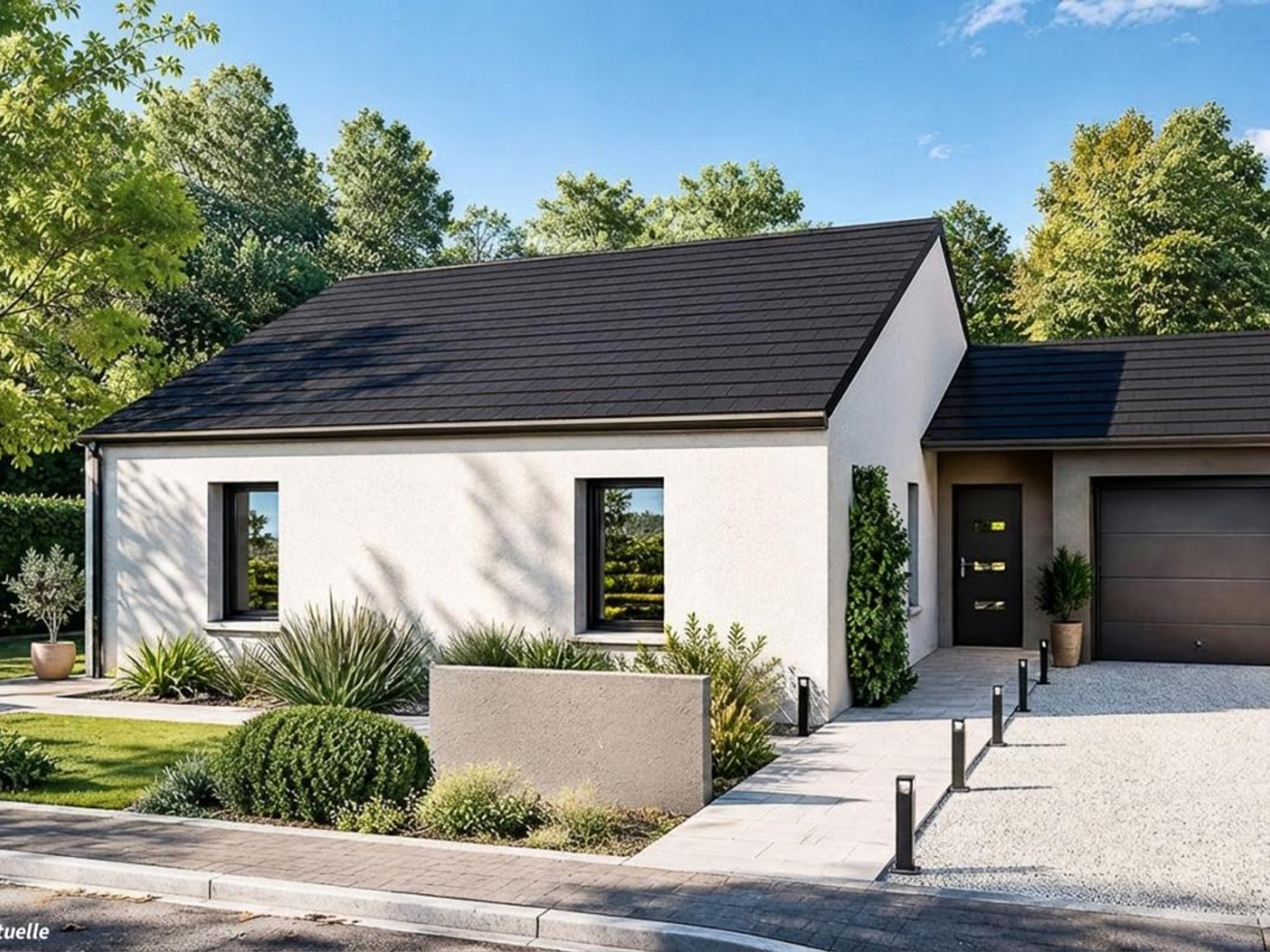 Terrain + maison 89 m²