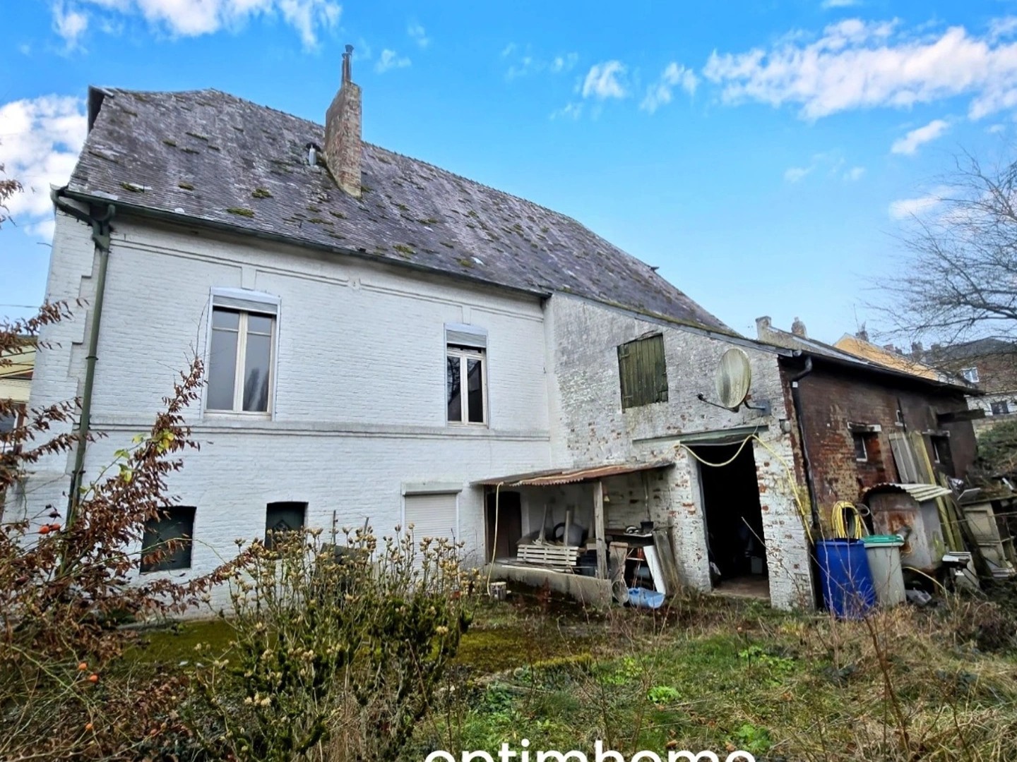 HIRSON (02) - 🏡 Vente maison individuelle, plain-pied avec grenier aménageable 🛏️🛏️🛏️, garage 🚗 et jardin ☘️