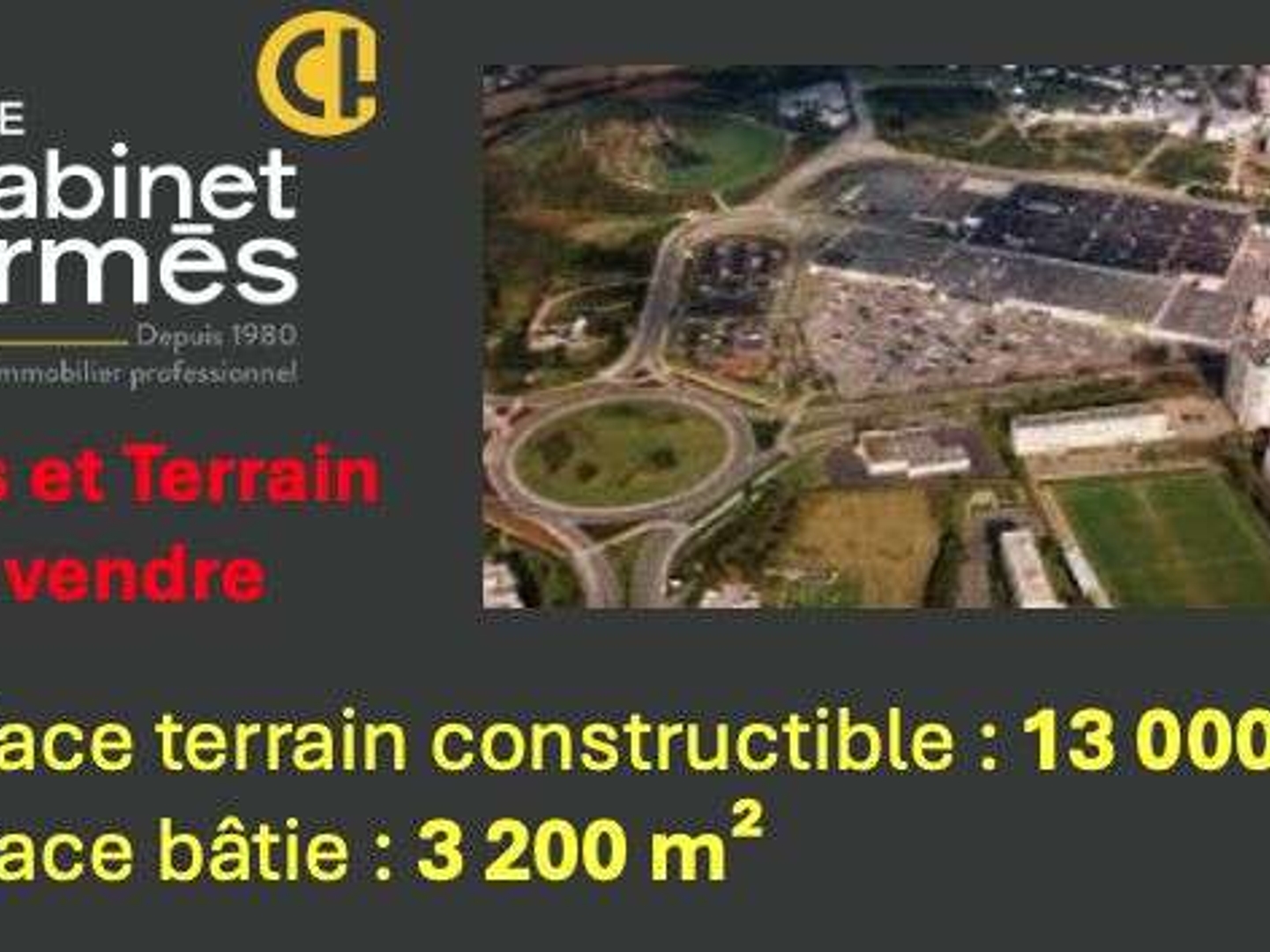 Terrain commercial 13 000m² à vendre en Savoie