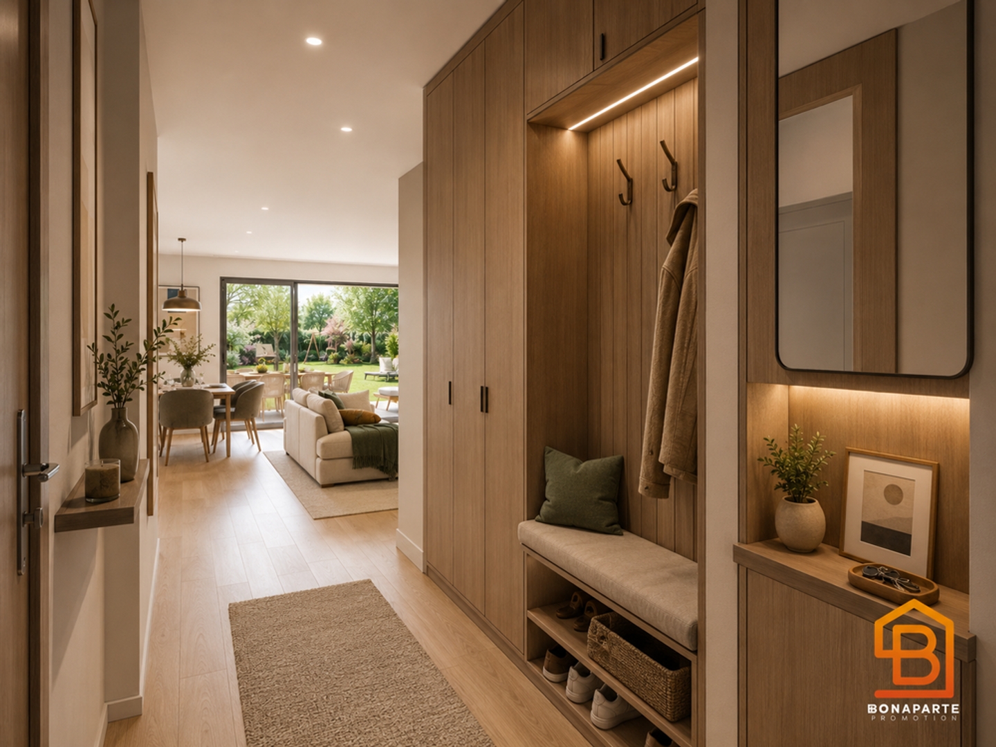 ACHAT APPARTEMENT 4 PIECES EN REZ DE JARDIN AVEC JARDIN 200M² A 4 MINUTES DU TRAM T2