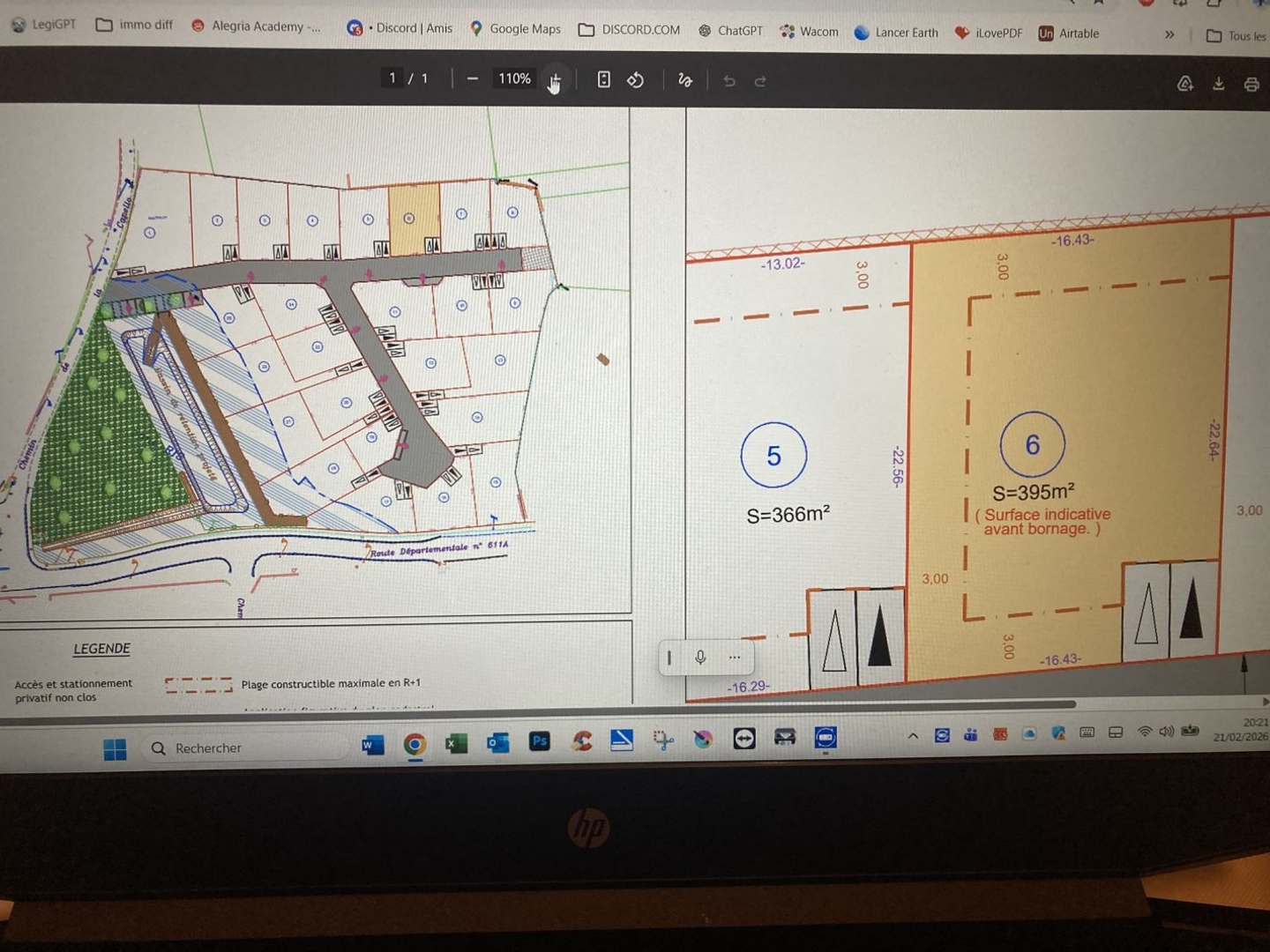Terrain à vendre - 395m2 - Portel-Des-Corbières (11490)