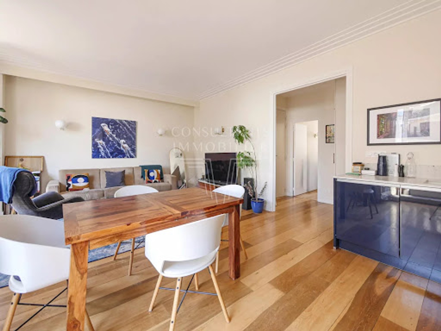 Appartement à vendre - 3 pièces - 66m2 - Paris 16e (75016)