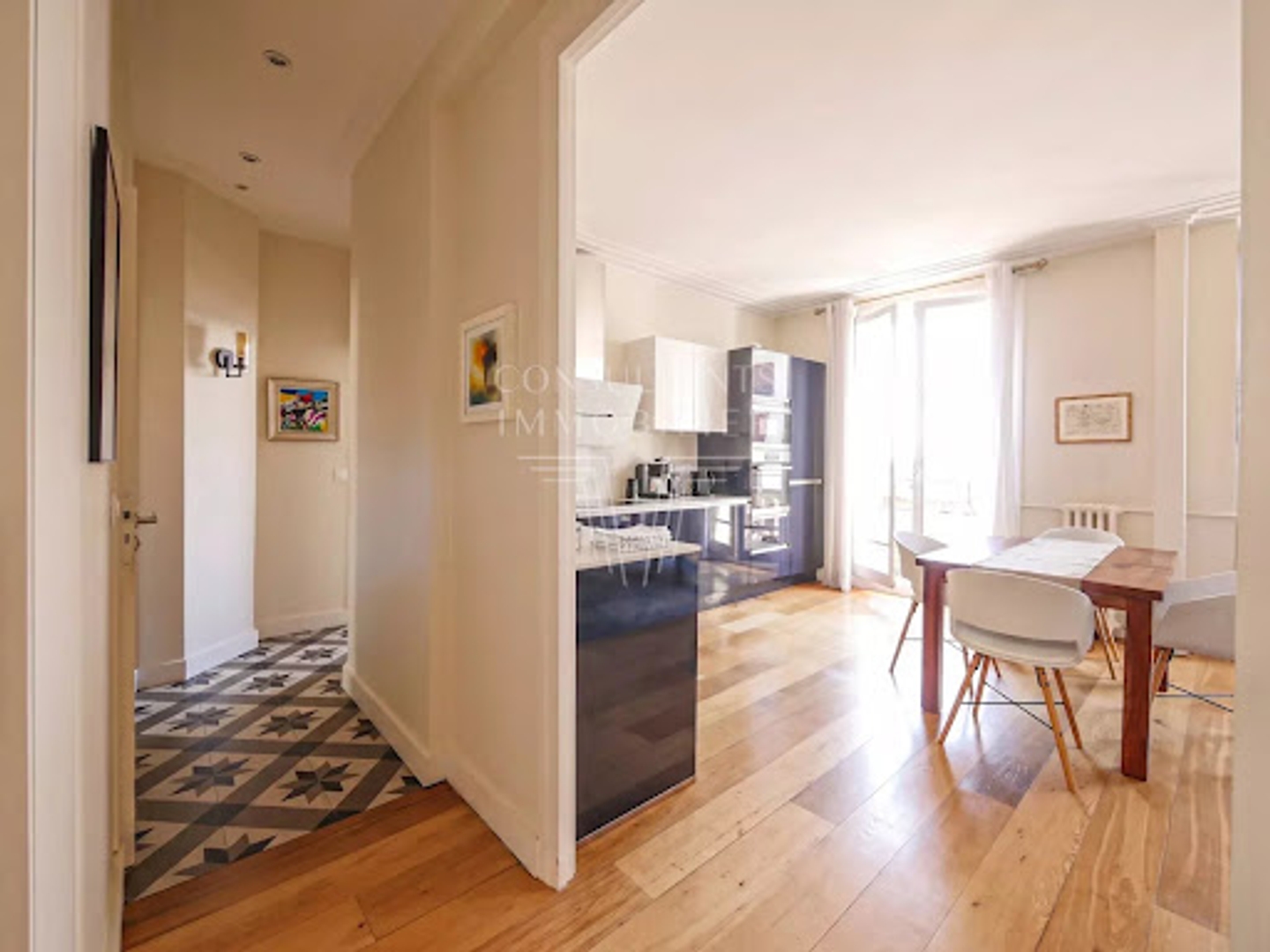 Appartement à vendre - 3 pièces - 66m2 - Paris 16e (75016)