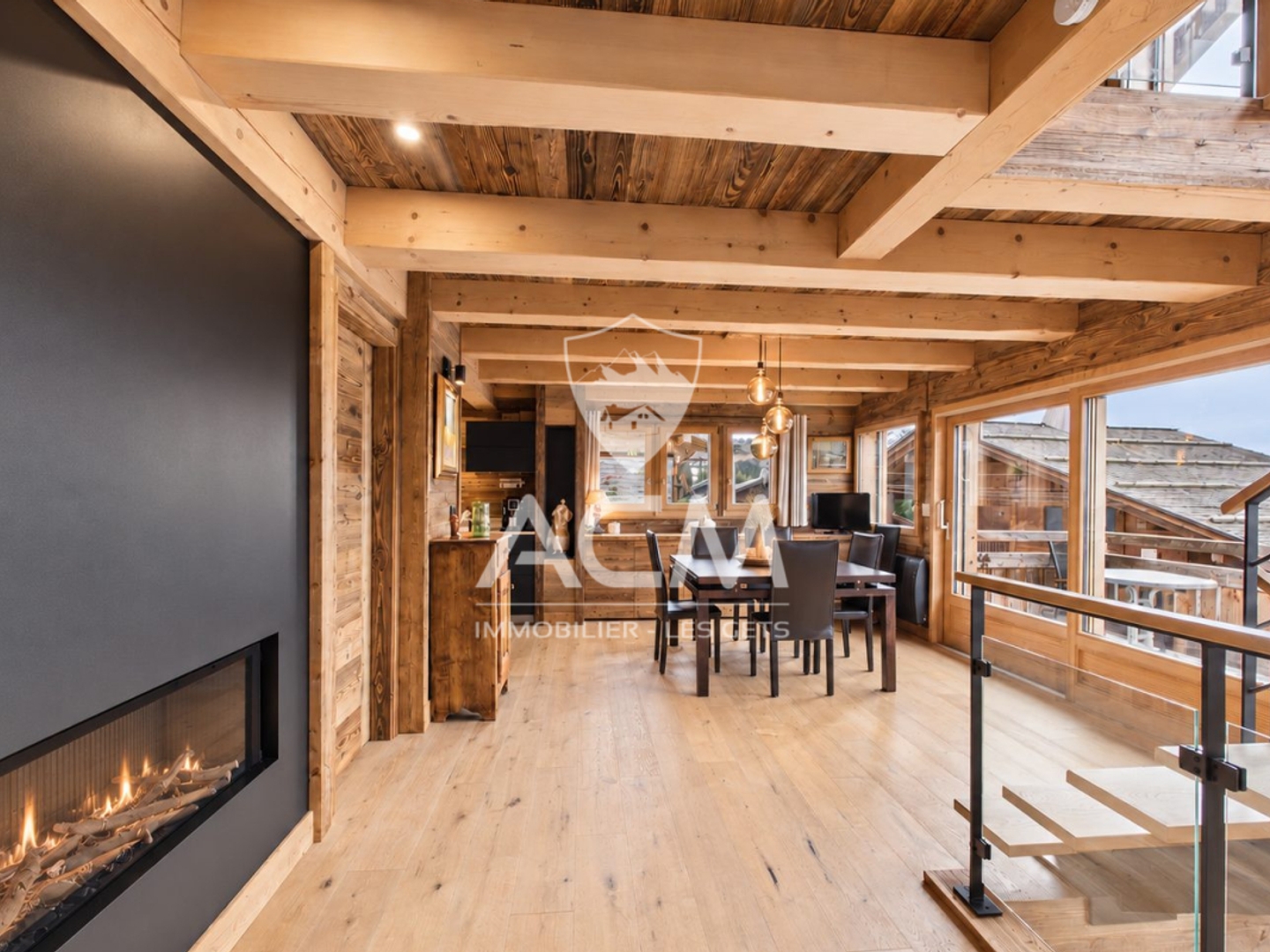 Chalet d'exception aux Chavannes - 174 m²