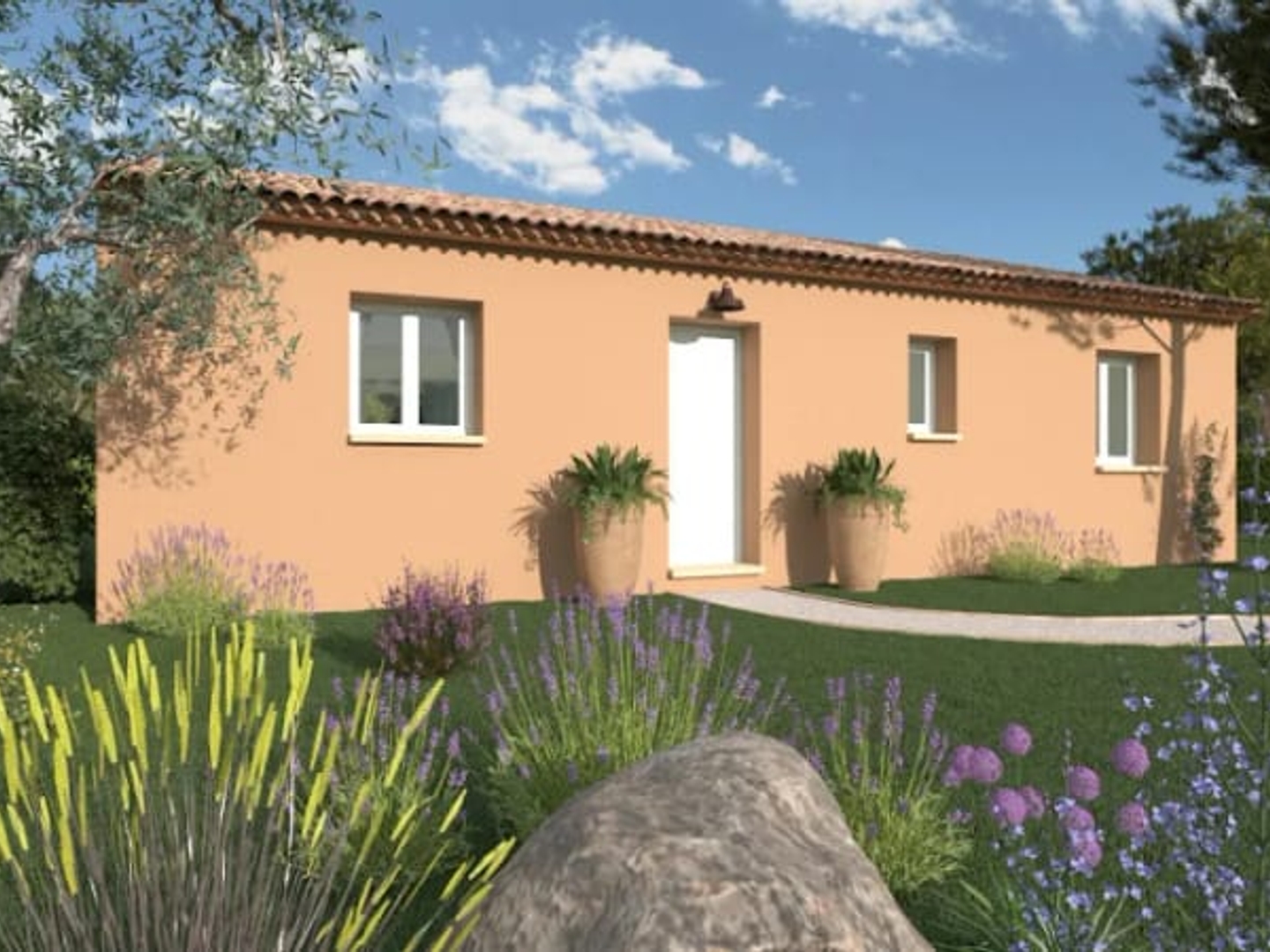 Maison à vendre - 4 pièces - 77m2 - Ollières (83470)