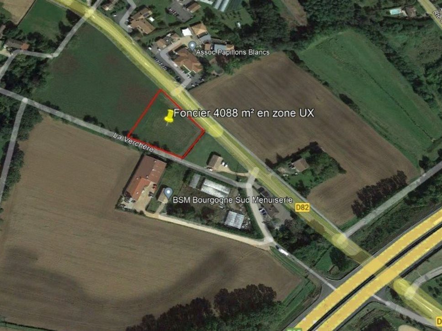 Terrain à vendre - 4088m2 - Hurigny (71870)