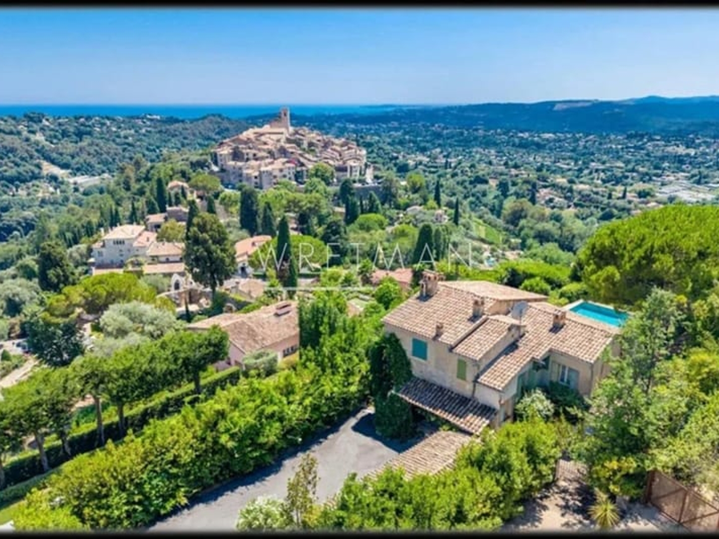 Maison à vendre - 8 pièces - 380m2 - Saint-Paul-De-Vence (06570)