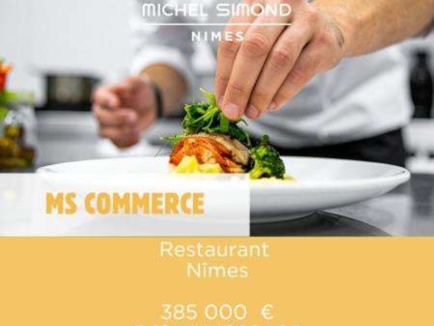 Vente restaurant en centre-ville de Nîmes