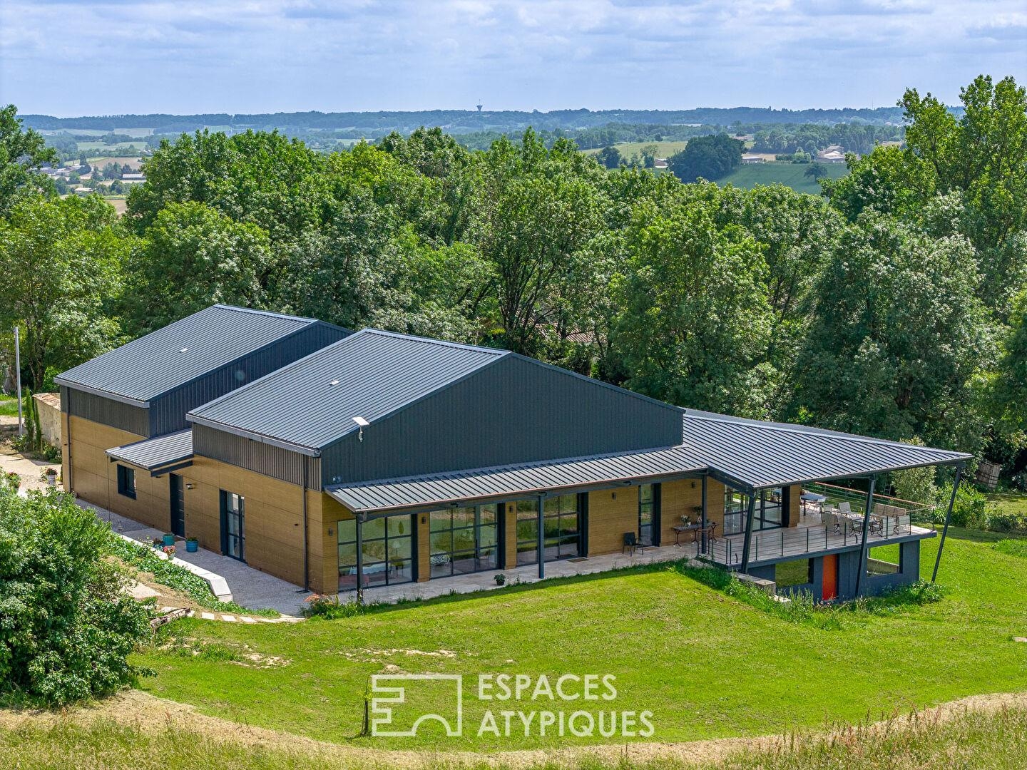 Maison à vendre - 9 pièces - 500m2 - Villeréal (47210)