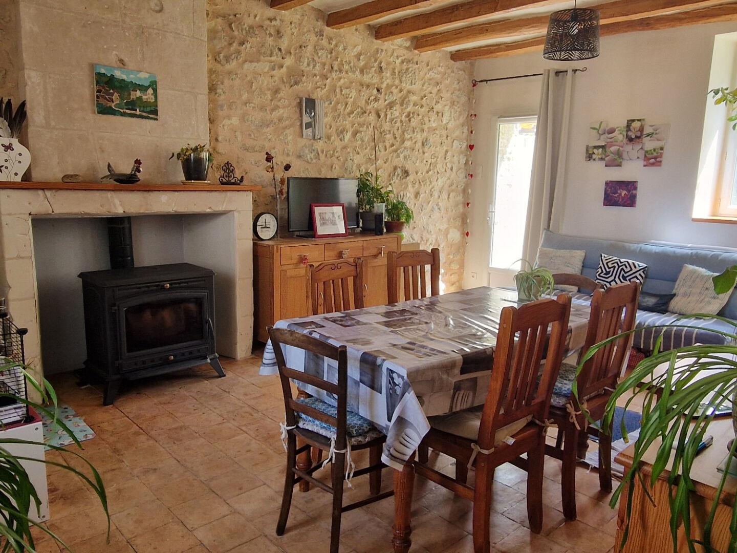 Maison à vendre - 3 pièces - 55m2 - Manthelan (37240)