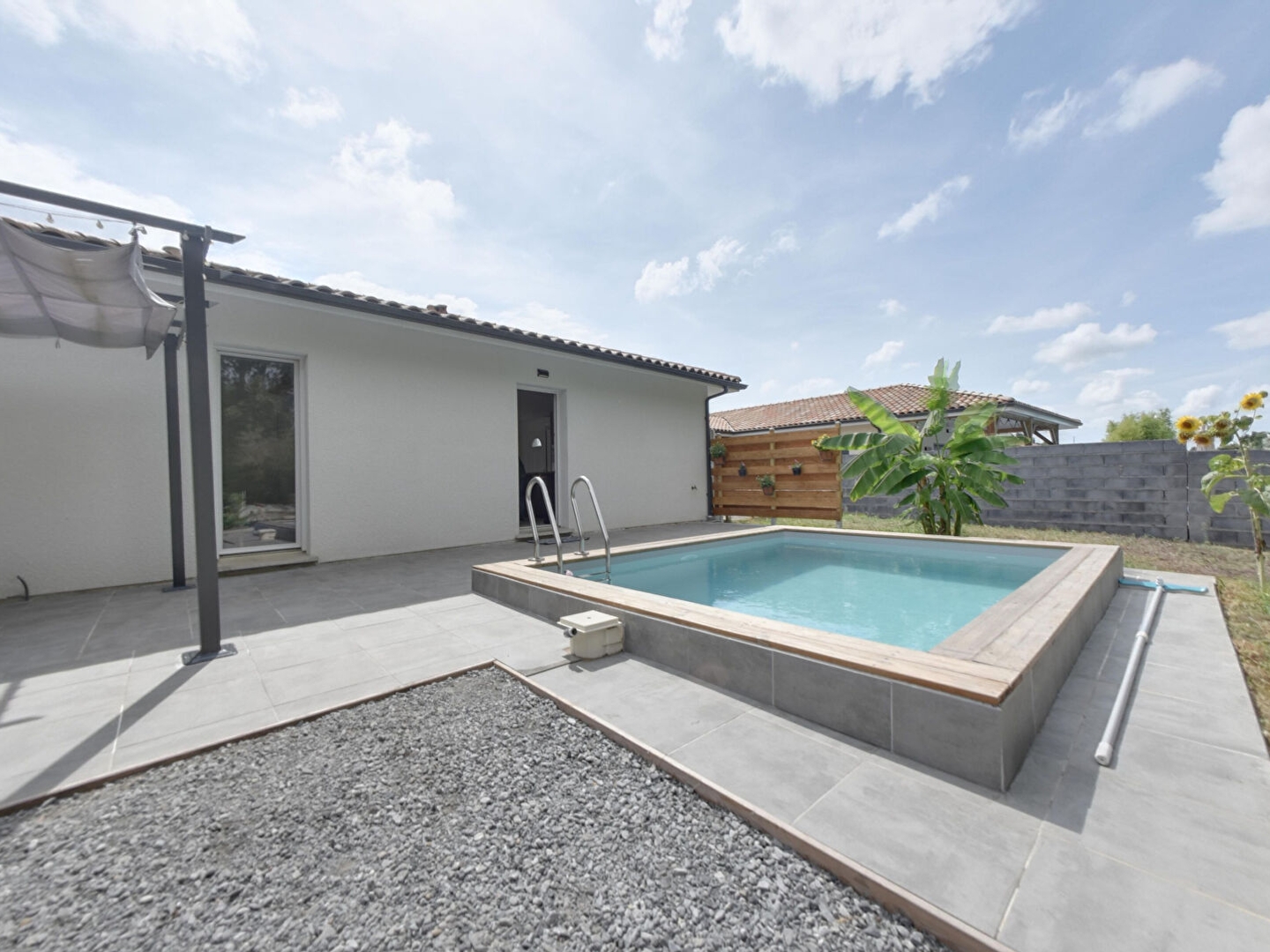 MAISON CONTEMPORAINE 4 PIÈCES ? 3 CHAMBRES ? MAGESCQ