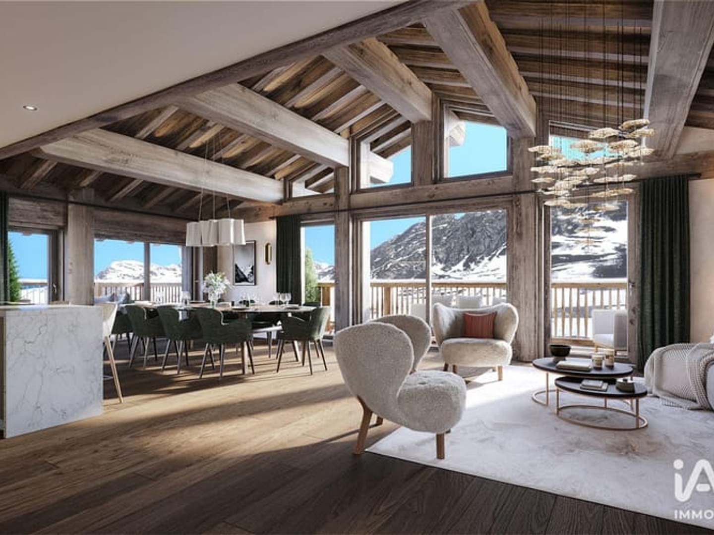 Appartement à vendre - 4 pièces - 107m2 - Val-D'isère (73150)