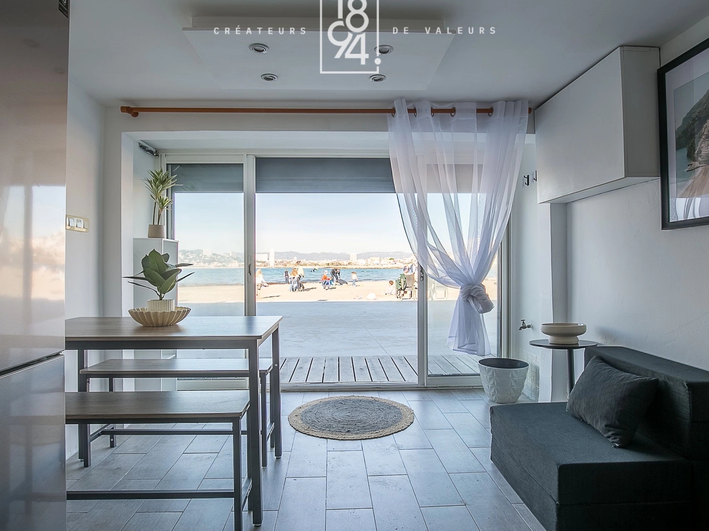 Appartement à vendre - 2 pièces - 36m2 - Marseille 8e (13008)
