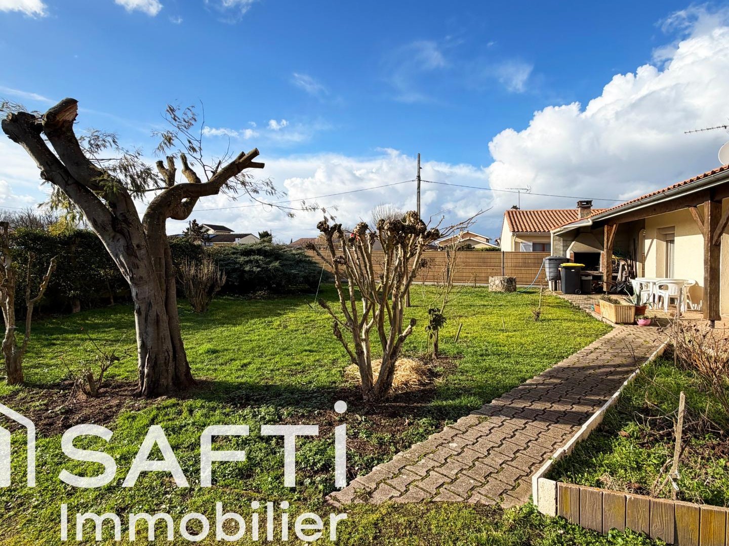 Maison de 92m² - 4 pièces - Garage de 36m²