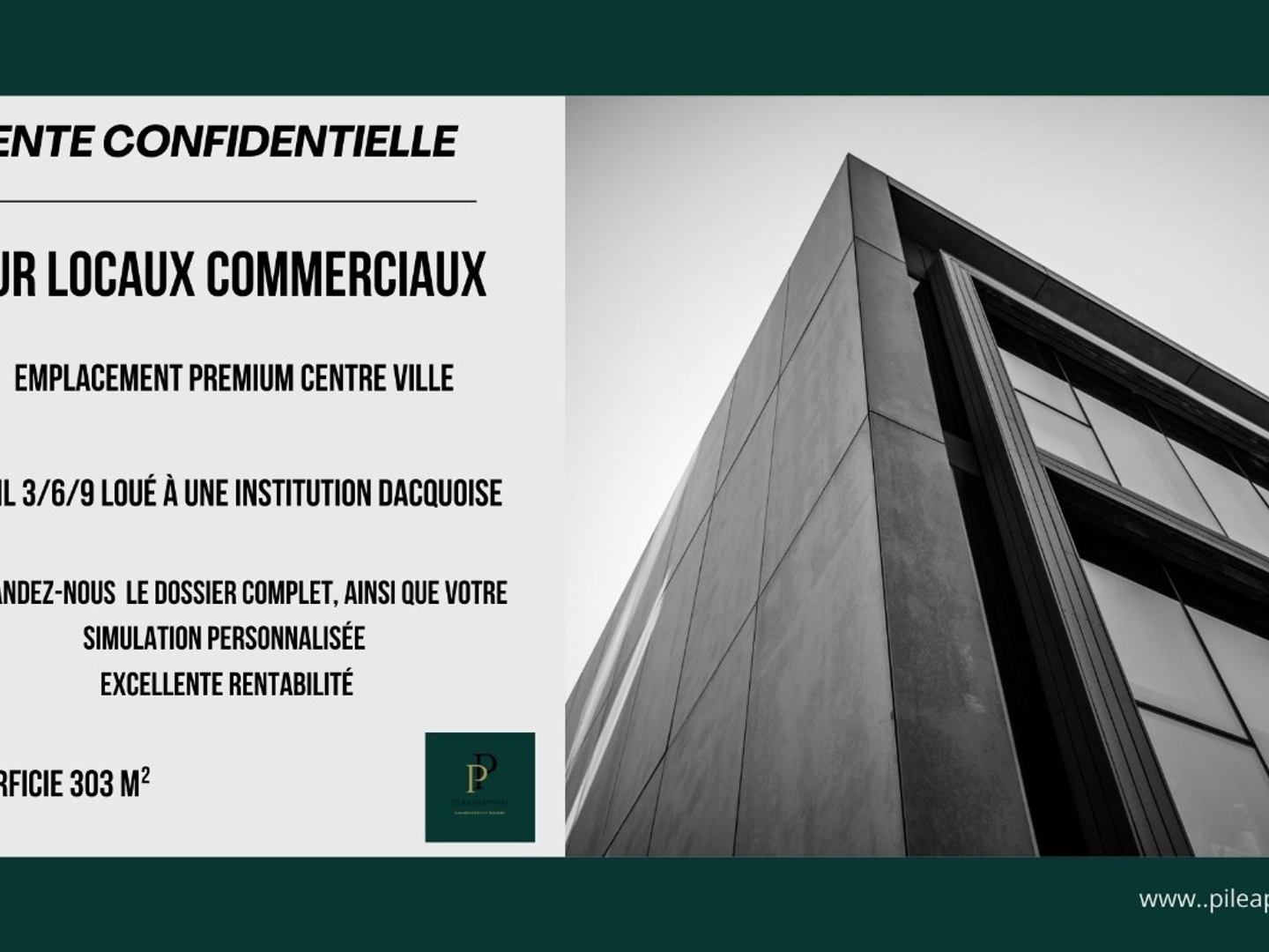 Locaux commerciaux spécial investisseurs