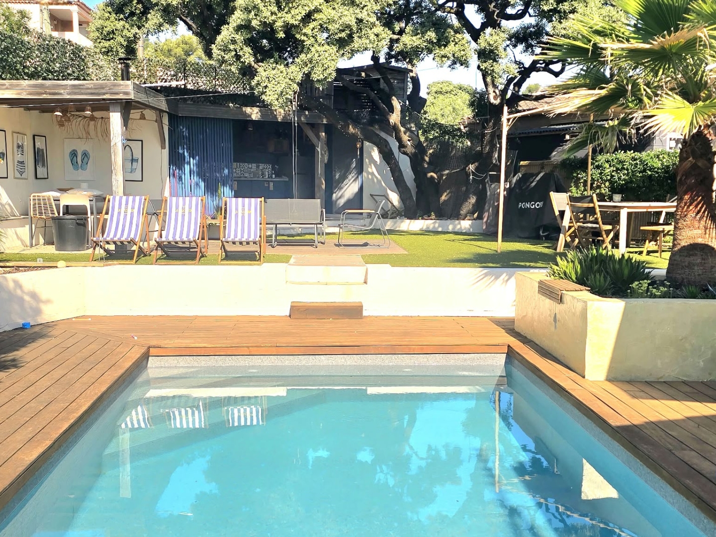Maison, studio, piscine, garage